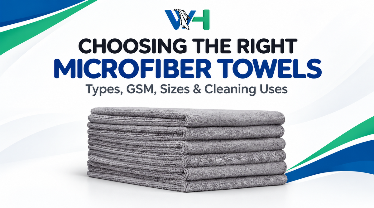 Choosing the right microfiber towels: types, GSM, sizes and cleaning uses