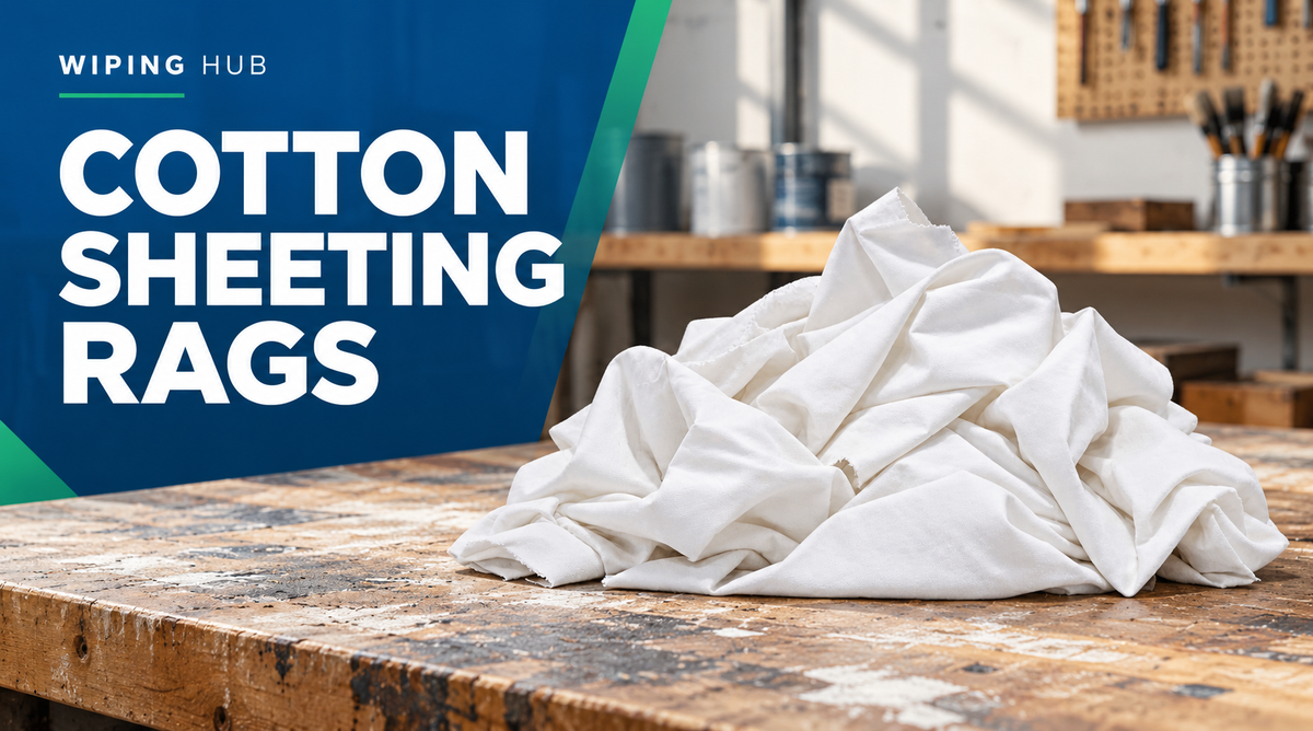 Cotton Painter's Rags for Practical Cleanup — Wiping Hub product guide
