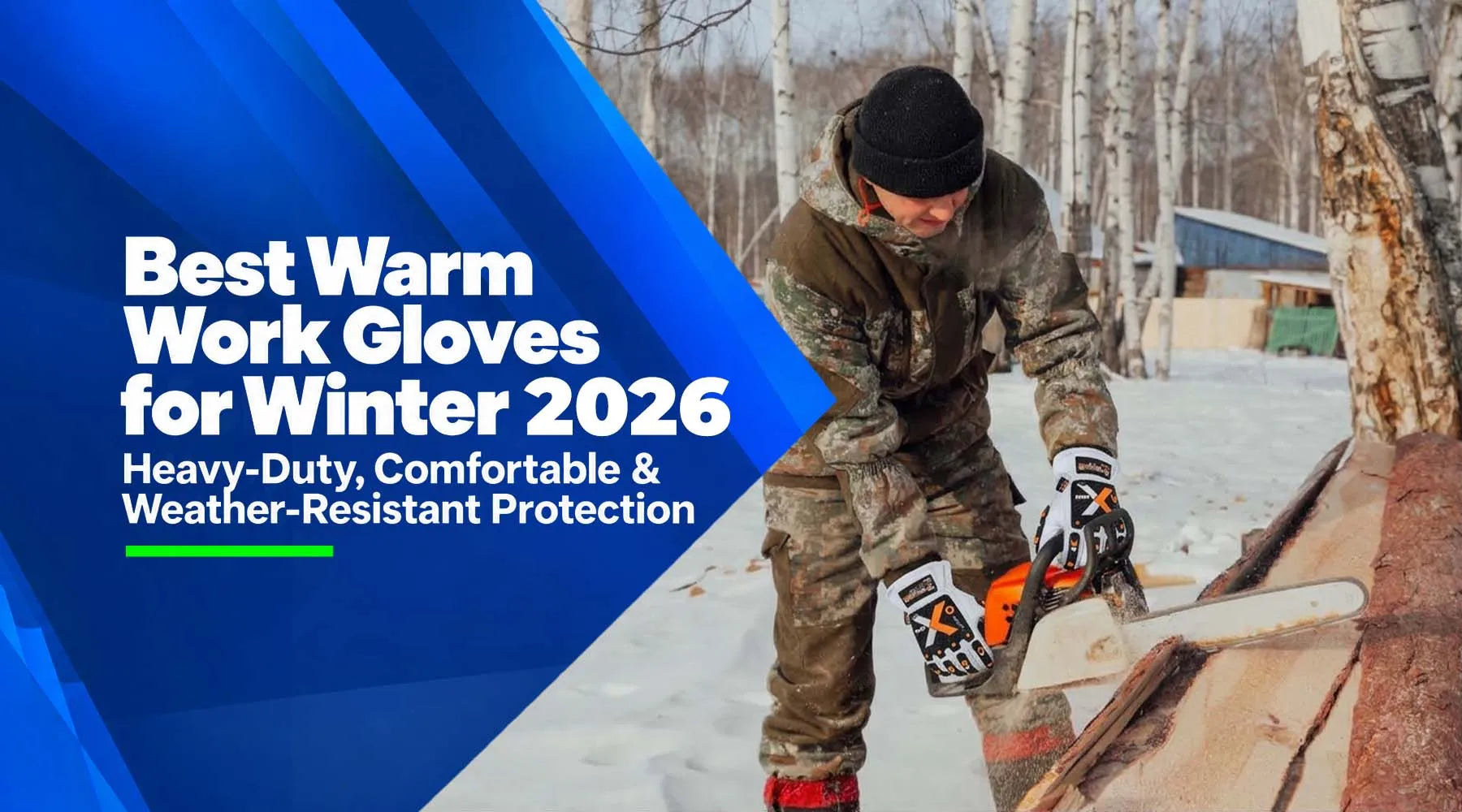 Best winter work gloves including heavy-duty insulated gloves and welding gloves for industrial cold-weather protection