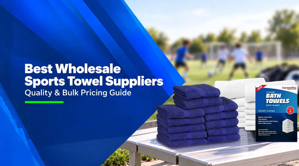 Workout towels and clean towel supplies in a gym fitness setting