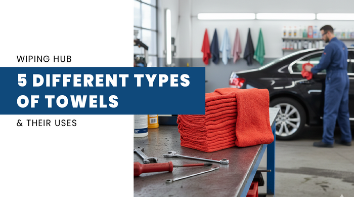 5 Different Types of Shop Towels and Their Uses
