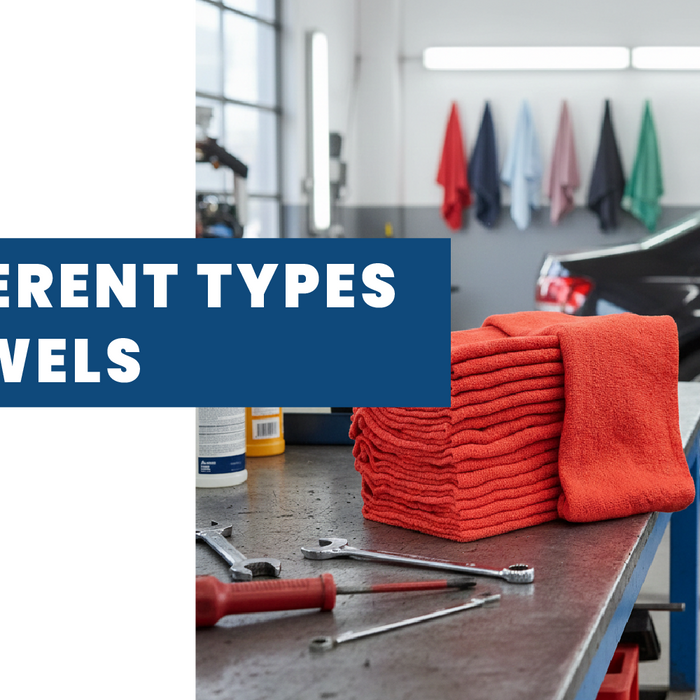 5 Different Types of Shop Towels and Their Uses