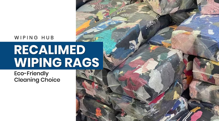 Reclaimed Wiping Rags Eco-Friendly Cleaning Choice from Wiping Hub