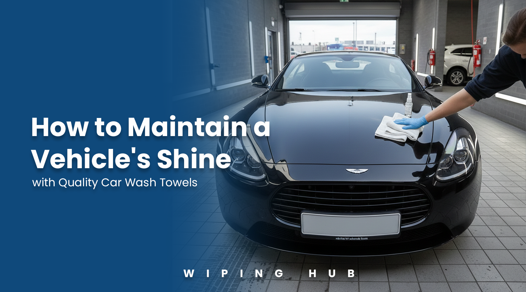 Premium car wash microfiber towels for scratch-free cleaning and detailing