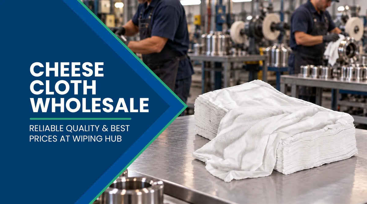 Cheese Cloth Wholesale – Reliable Quality & Best Prices at Wiping Hub