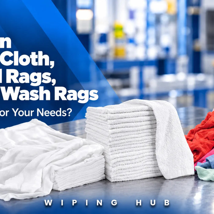 Cheese cloth washed rags and car wash rags for cleaning