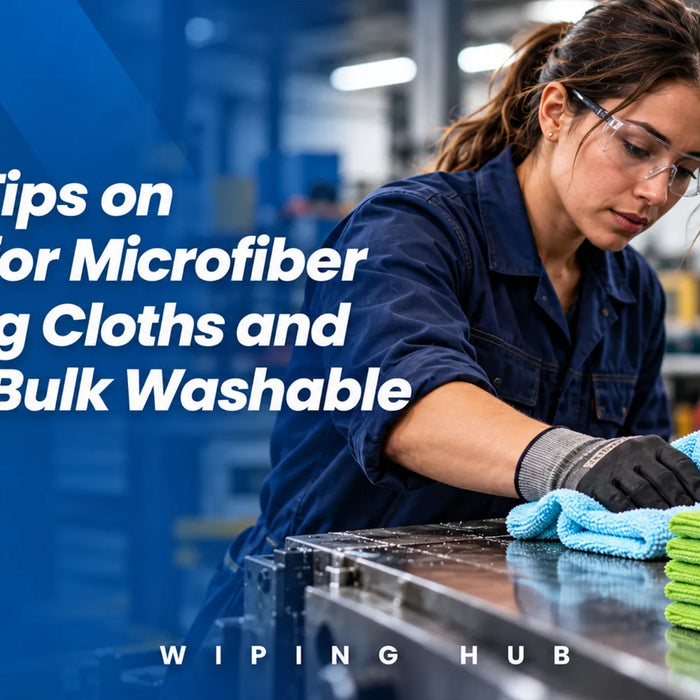 Expert Tips on Caring for Microfiber Cleaning Cloths and Buying Bulk Washable Rags