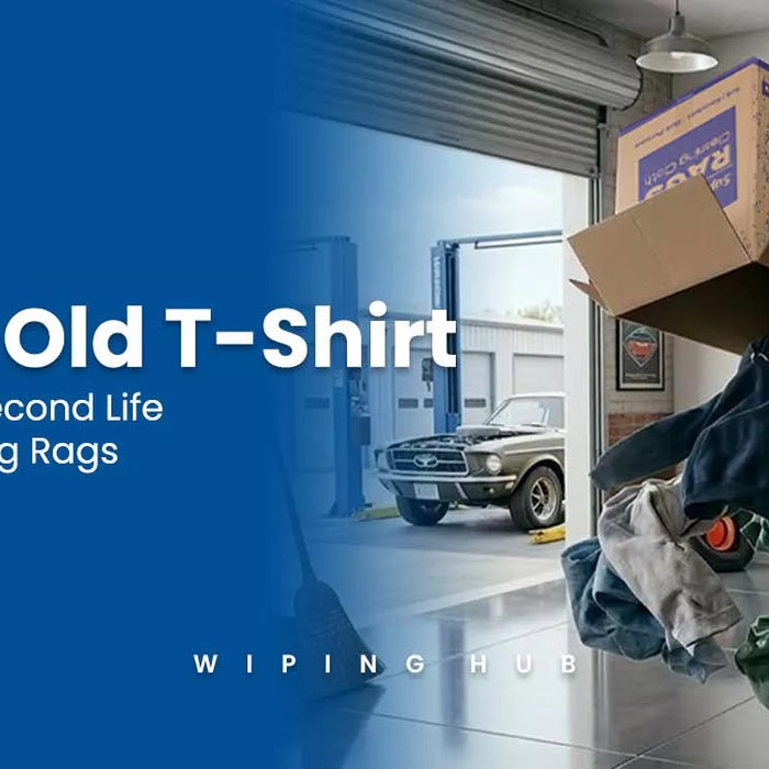 How Old T-Shirts Found a Second Life as  Cleaning Rags