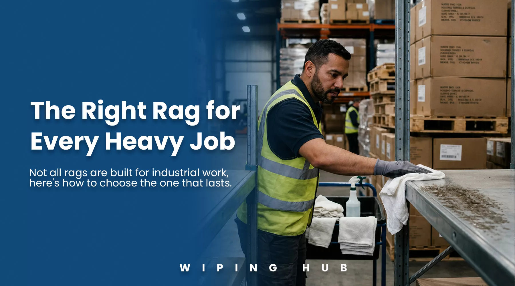 How to Choose the Right Rag for Heavy Industrial Cleaning