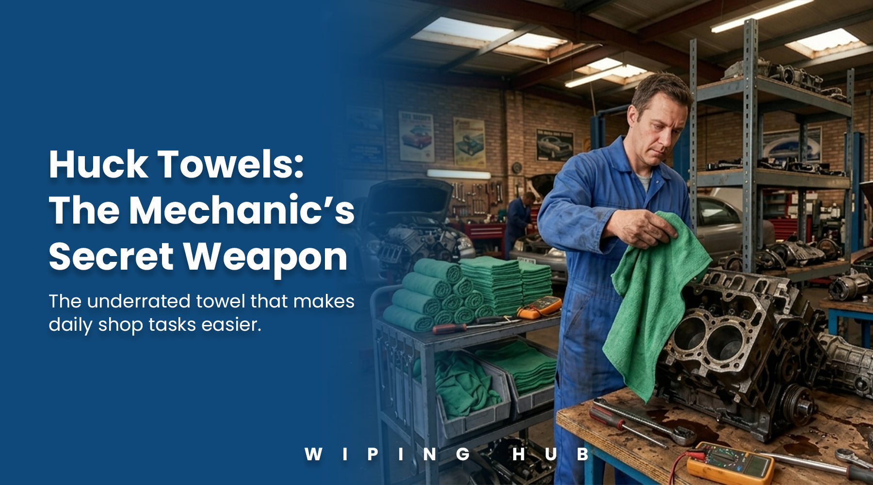 Why Bulk Huck Towels Are a Hidden Gem for Automotive and Detailing Shops