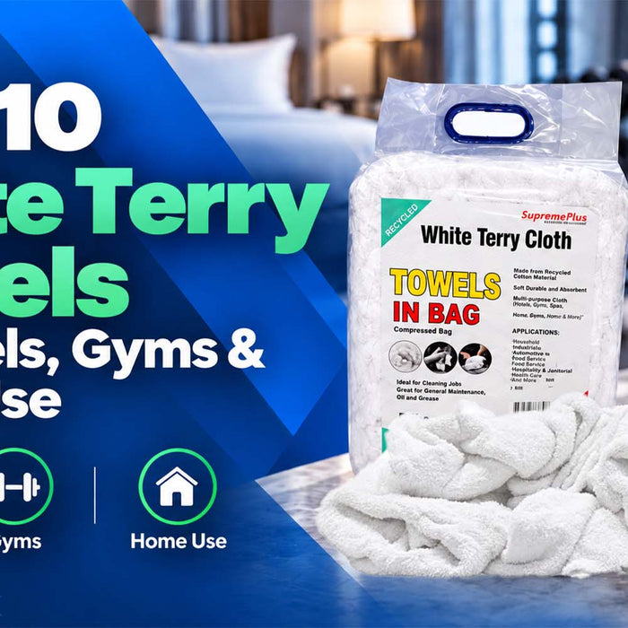 Top 10 White Terry Towels for Hotels, Gyms & Home Use