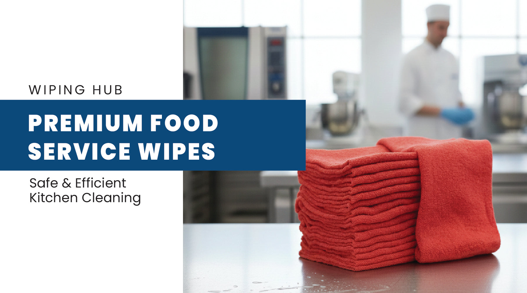 Premium Food Service Wipes for Safe & Efficient Kitchen Cleaning