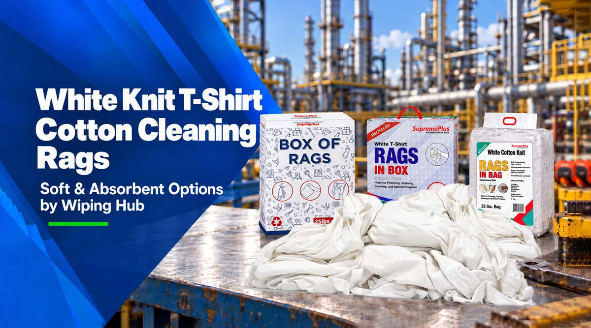 white knit t shirt cotton cleaning rags buying guide