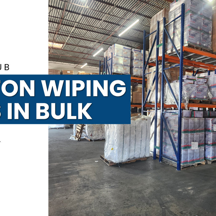 Cotton Wiping Rags in Bulk-Durable & Eco-Friendly Options at Wiping Hub