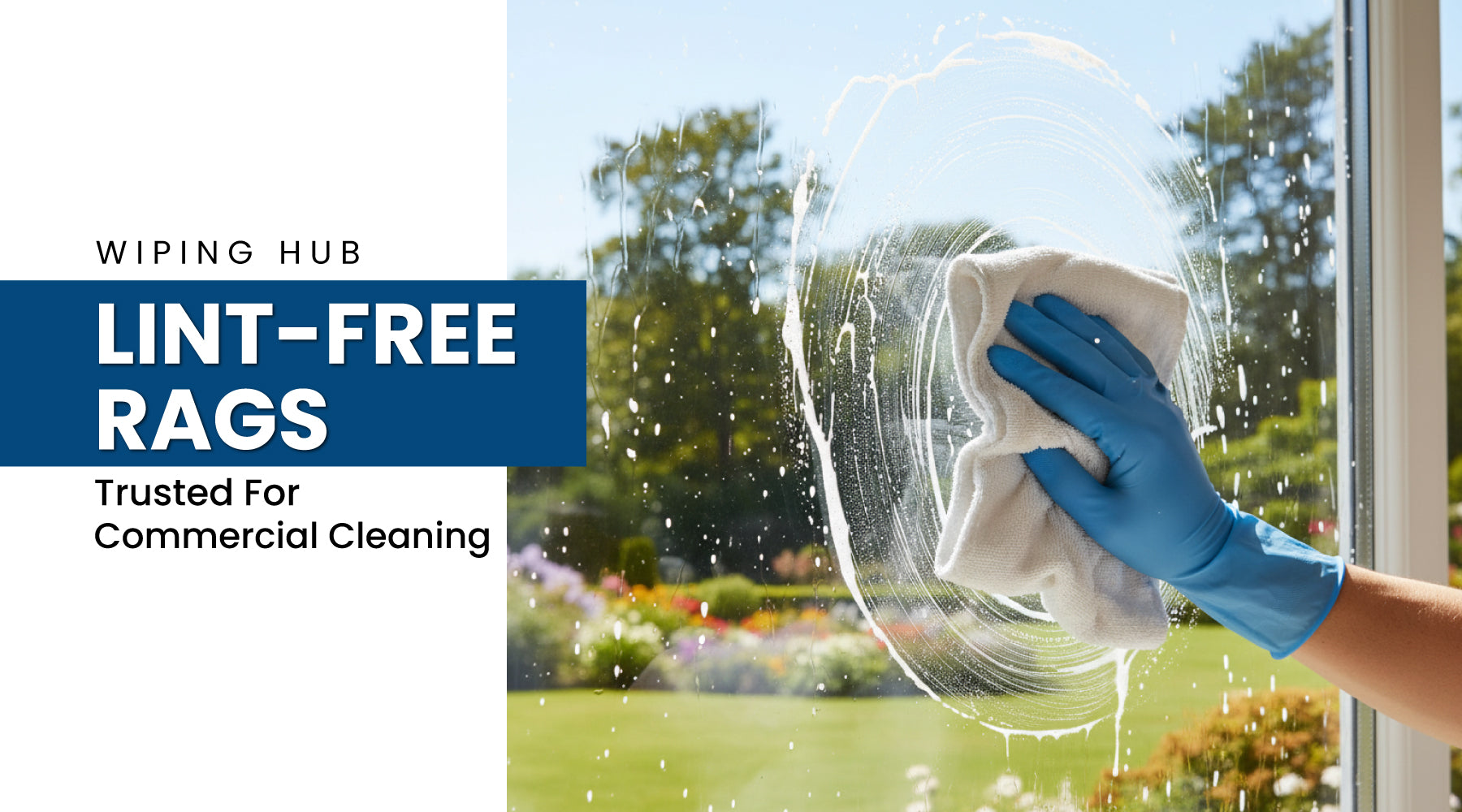 Lint Free Rags for Spotless Cleaning-Trusted by Wiping Hub Customer