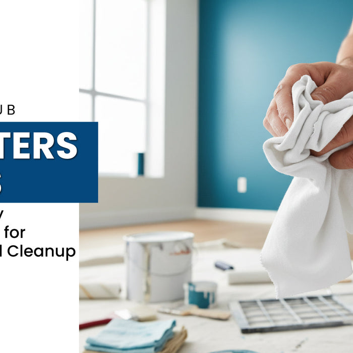 Painters Rags-High-Quality Cotton Rags for Painting & Cleanup by Wiping Hub