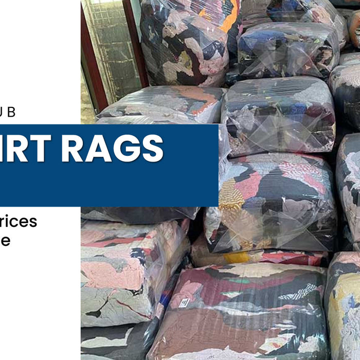 T-Shirt Rags Bulk-Wholesale Prices for Heavy Use