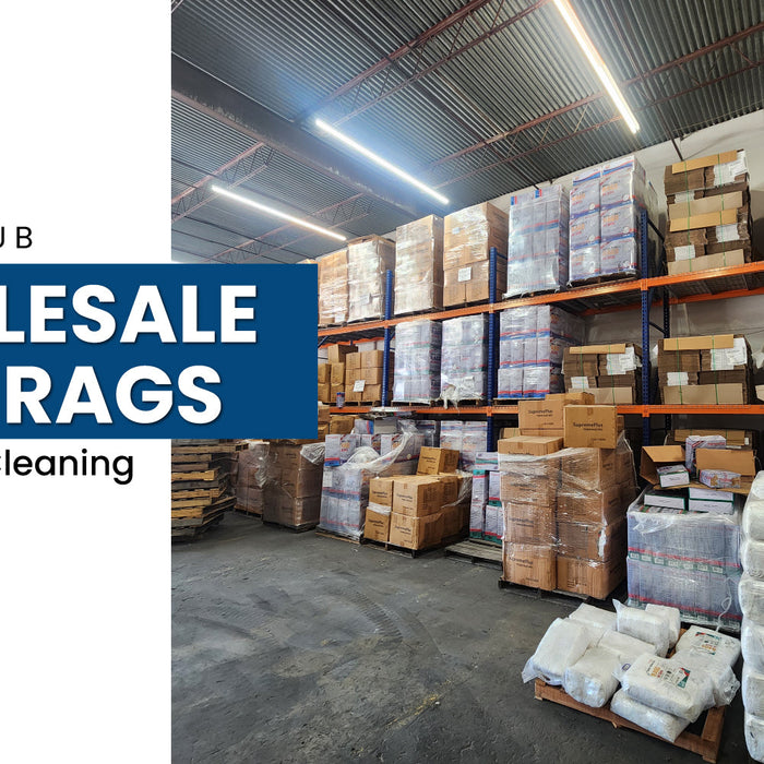 Wholesale Bulk Rags: Affordable Wipers Cleaning Supplies from Wiping Hub