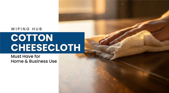 Why Cotton Cheesecloth from Wiping Hub is a Must-Have for Home & Business Use