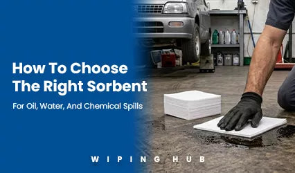 How to Choose the Right Sorbent for Oil, Water, and Chemical Spills
