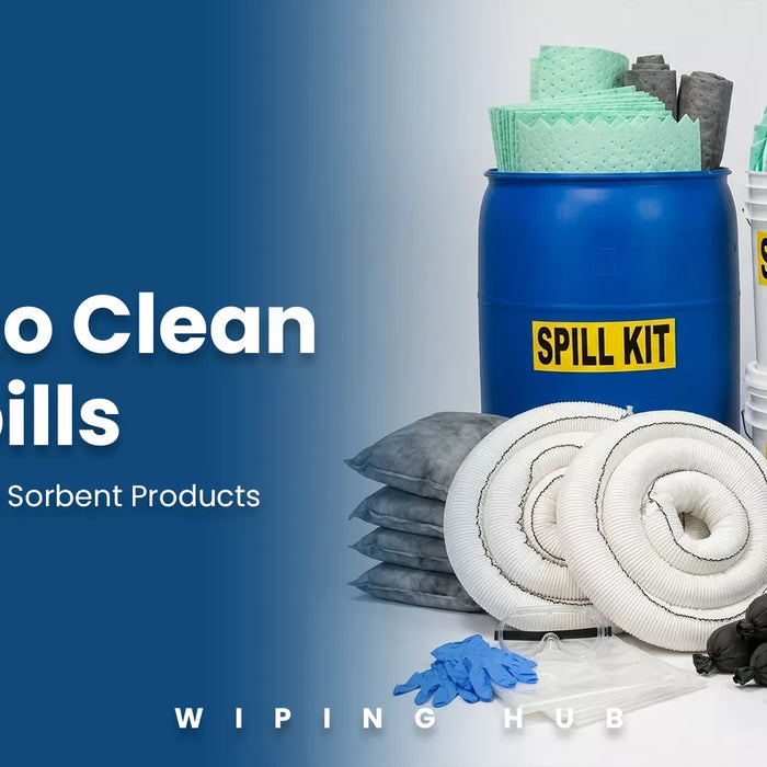 How to Clean Oil Spills Using Industrial Sorbent Products
