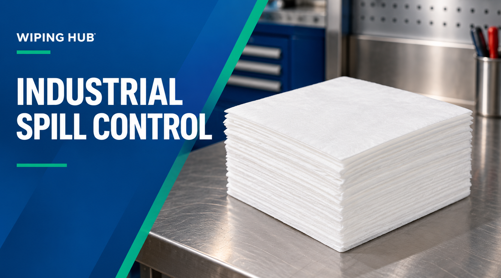 Choosing Sorbent Products for Industrial Spill Control — Wiping Hub product guide