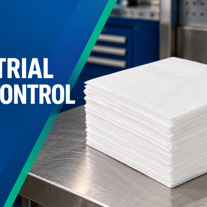 Oil Spill Cleanup with Industrial Sorbents — Wiping Hub product guide