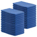 Bulk pack blue huck cleaning towels 100 count absorbent lint free cloth