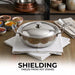 Reusable white huck cloths for kitchen cleaning and housekeeping