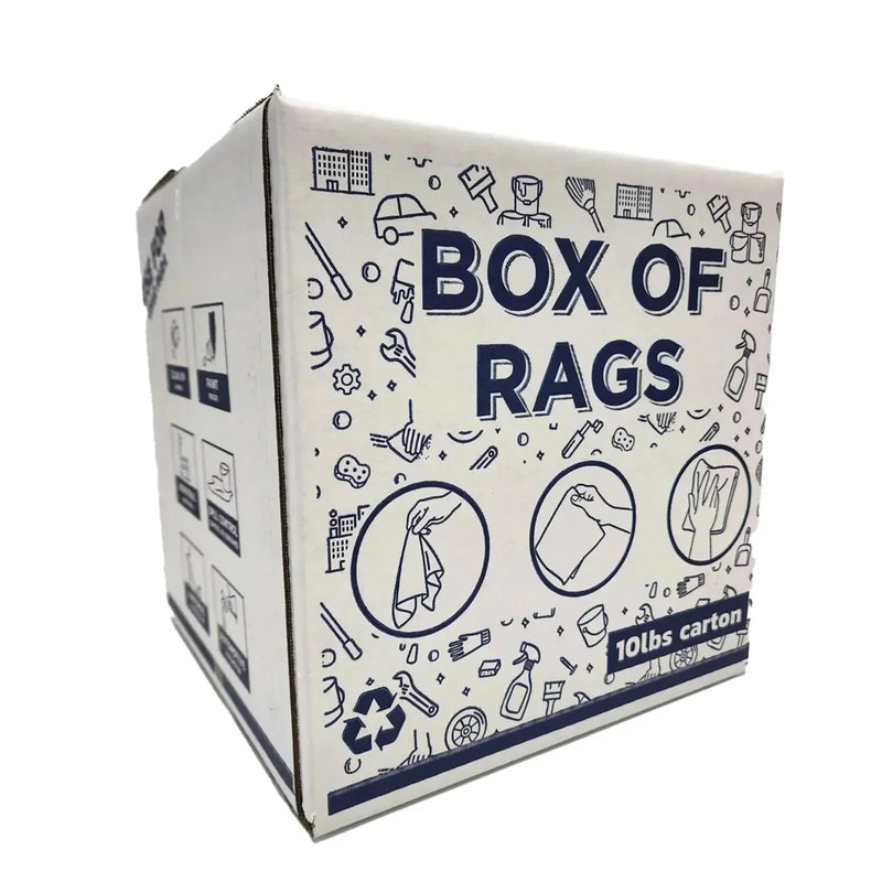 Recycled Blue Huck Towels - Bulk Buy - Wiping Hub