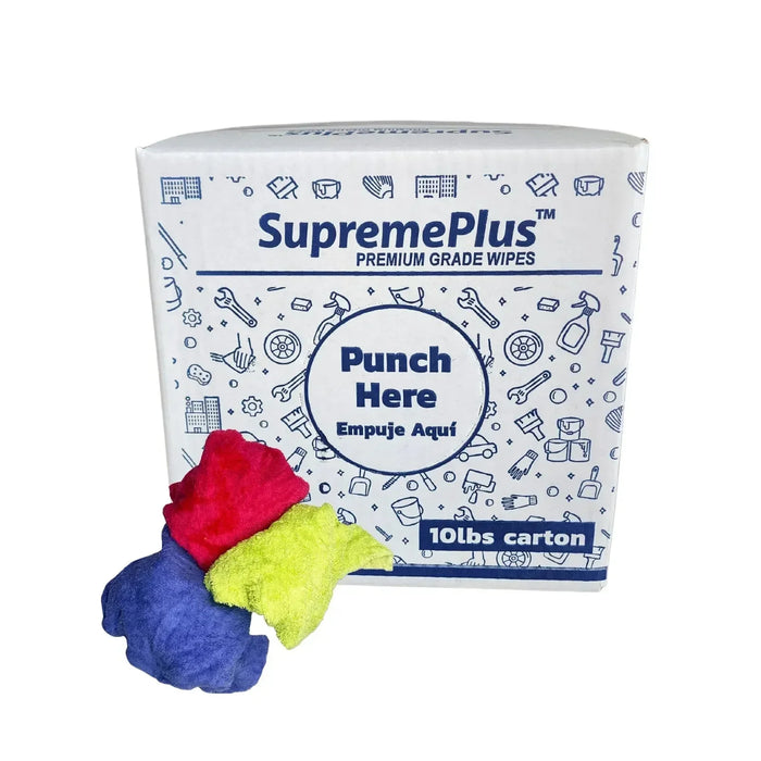 New Color Terry Towel Cleaning Rags - Bulk Buy - Wiping Hub