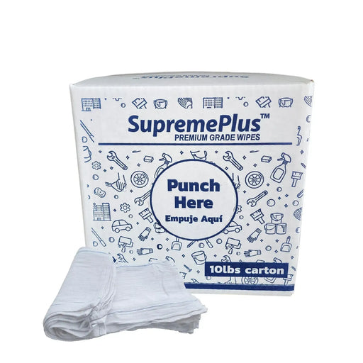 New Herringbone Kitchen Towels - 10 lbs. Box - Wiping Hub