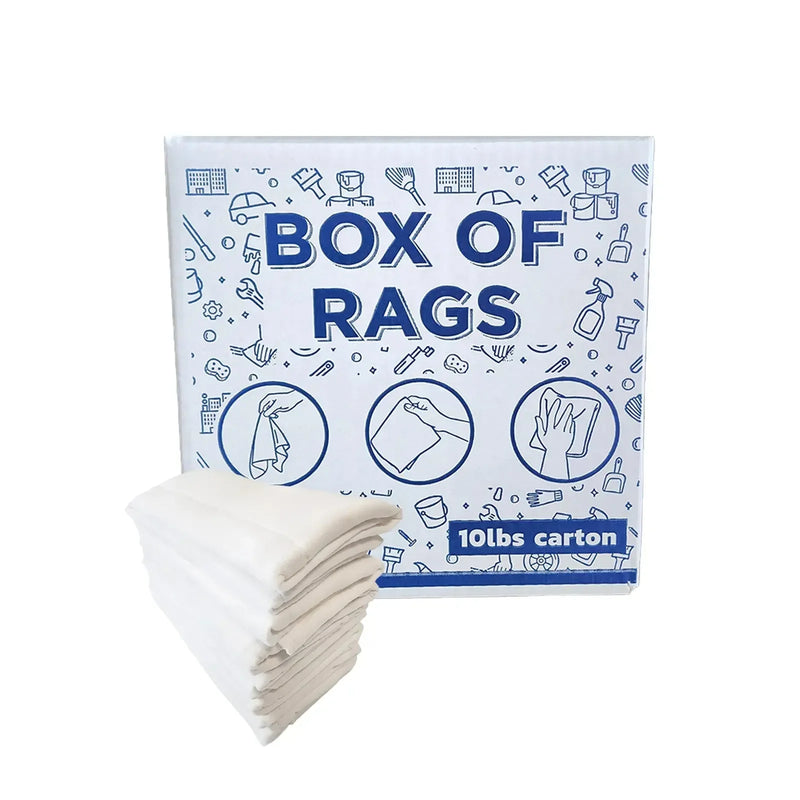 New Knitted Baby Diaper Rags - 10 lbs. Box - Wiping Hub