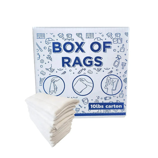 New Knitted Baby Diaper Rags - 10 lbs. Box - Wiping Hub