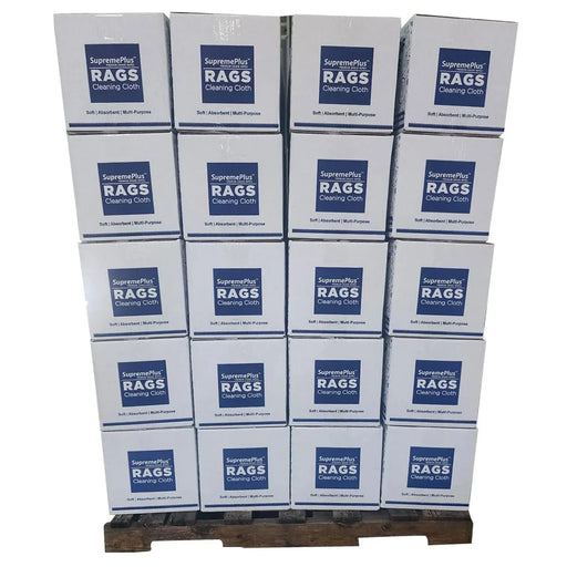 Bulk New Color Stripe Heavyweight Kitchen Towels  - 720 lbs. Pallet - 72 x 10 lbs. Boxes - Wiping Hub