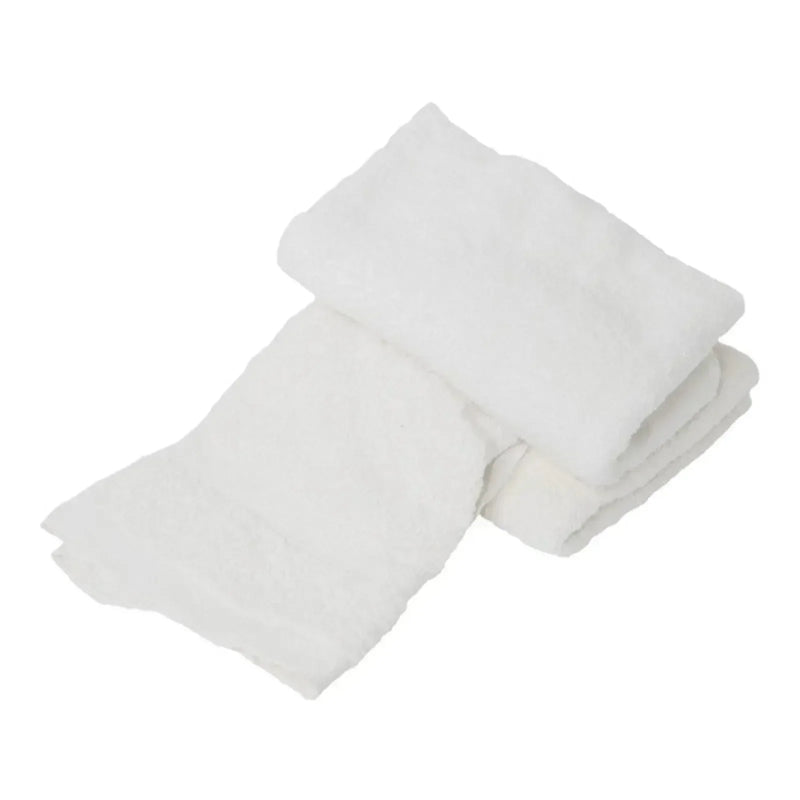 Bulk White Half Towel Cleaning Rags 20" x 20" - 600 lbs. Pallet - 12 x 50 lbs. Boxes - Wiping Hub