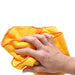 Yellow Duster - 24" x 14" - 10 Dozen - Wiping Hub