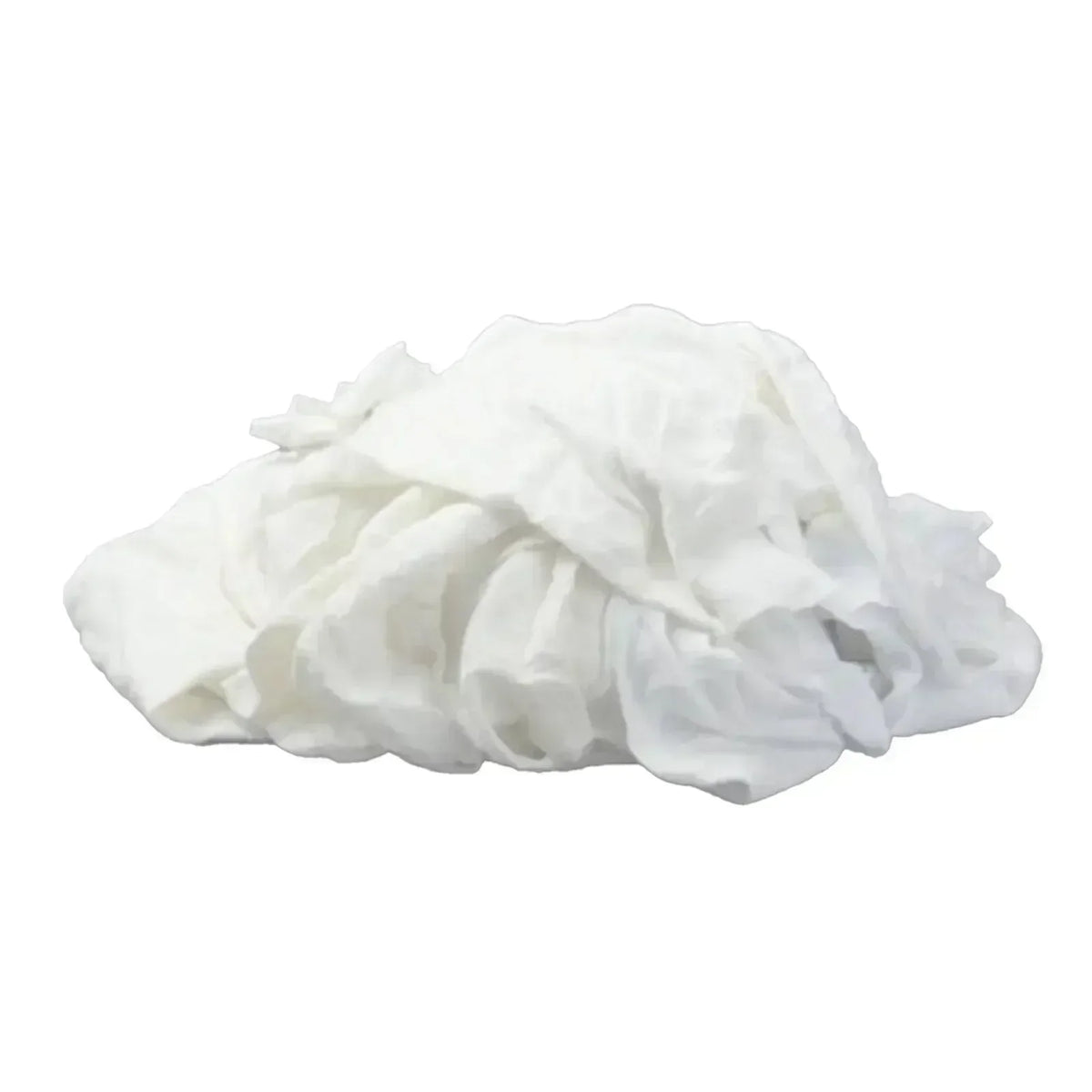 Bulk New White Flannel / Thermal Rags - 960 lbs. Pallet - 96 x 10 lbs ...