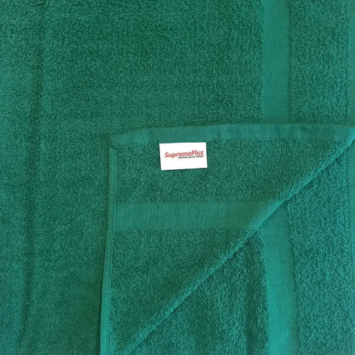 Premium Green Hand Towels - 16" x 27" - Wiping Hub