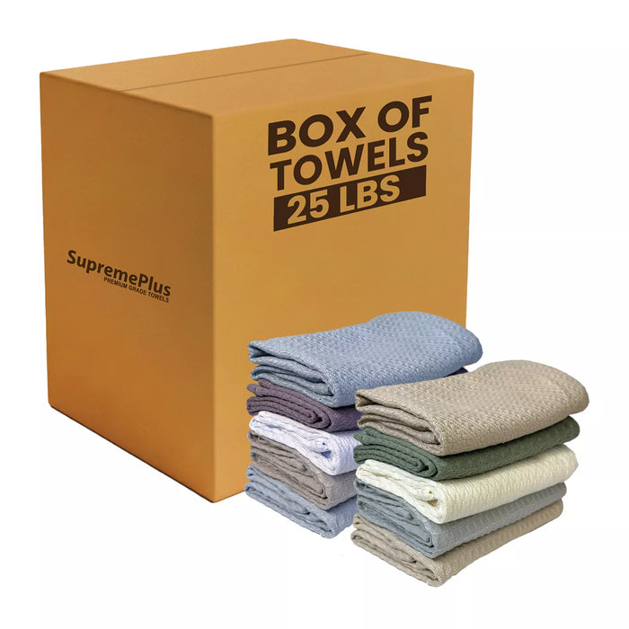 New 100% Cotton Heavy-Duty Towel Rags - Bulk Buy