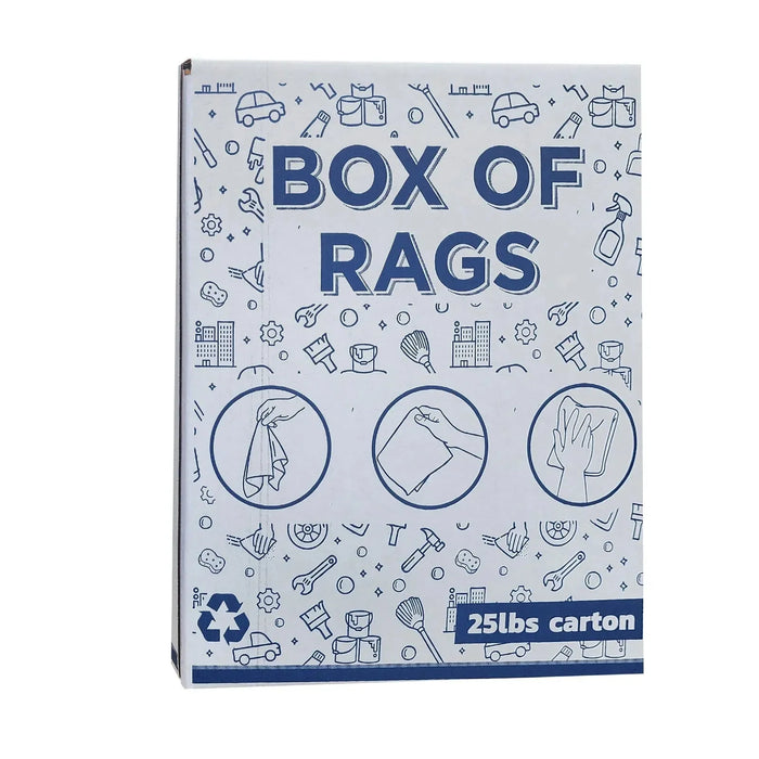 New Multi-Color Washed T-Shirt Rags - Wiping Hub