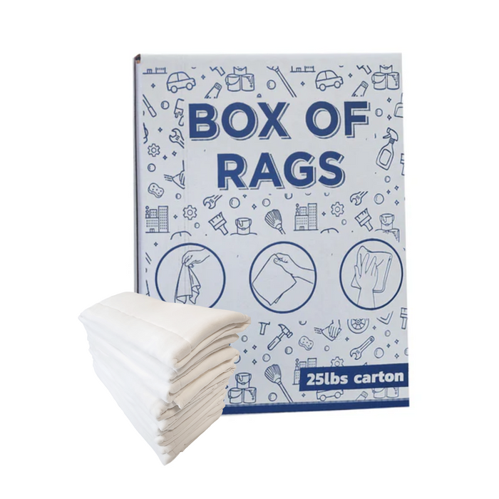 New Knitted Baby Diaper Rags – 25 lbs. Box 