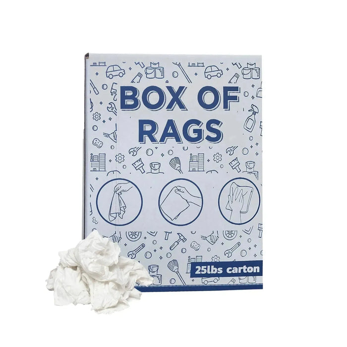 White Linen Mixed Material Rags - Wiping Hub