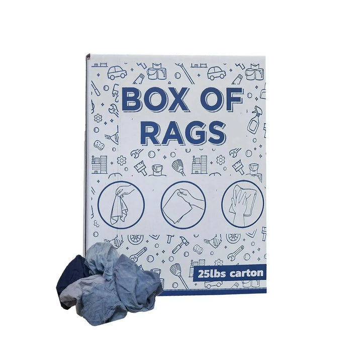 Denim Material Rags - Wiping Hub