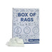 White Sheeting Rags - Wiping Hub