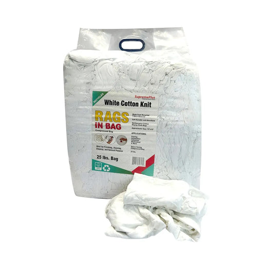 White Knit T-Shirt Cleaning Rags - Buy Wholesale - Wiping Hub
