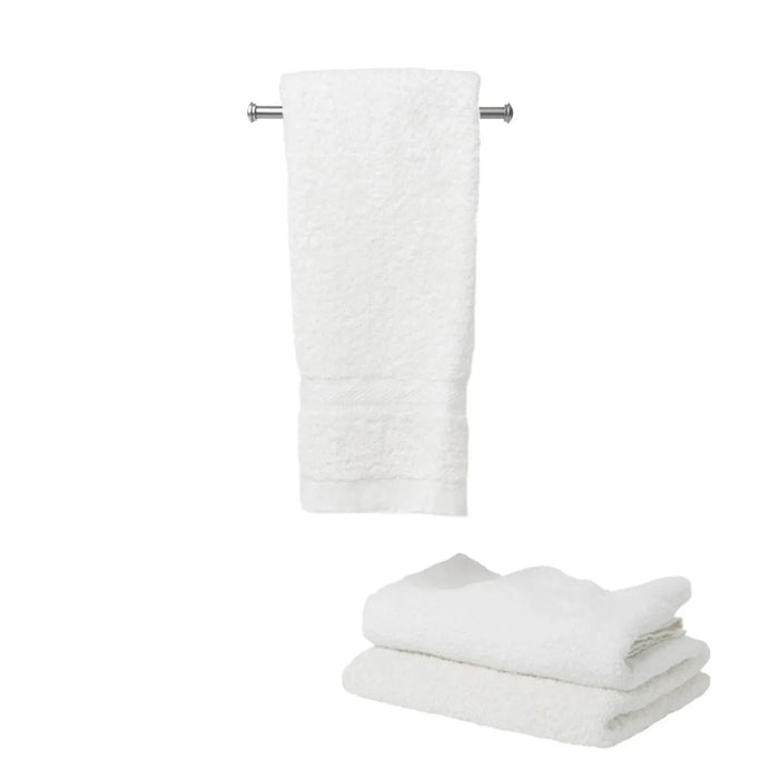 White Half Towel Cleaning Rags 20" x 20" - 600 lbs. Pallet - 120 x 5 lbs. Boxes