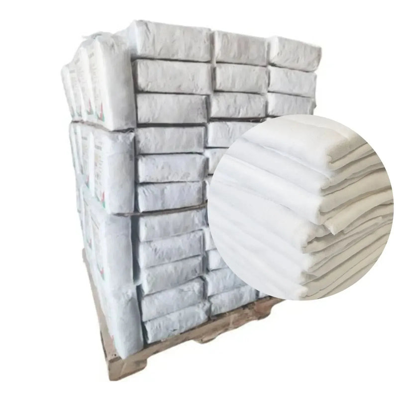 New Knitted Baby Diaper Rags – 960 lbs. Pallet – 96 x 10 lbs. Bags  - Wiping Hub