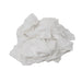 Recycled White Flannel (Polishing) Cleaning Rags - 25 lbs. Bag - Wiping Hub