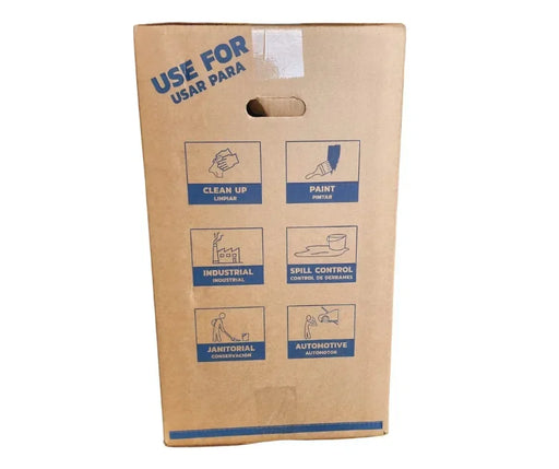 Color Knit T-Shirt Cleaning Rags 50 lbs. Box - Wiping Hub